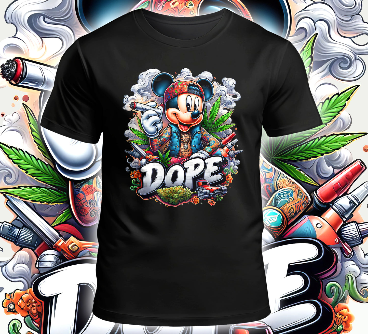 Dope Cartoon PNG Bundle – 2 High-Quality Graphics for Custom Projects