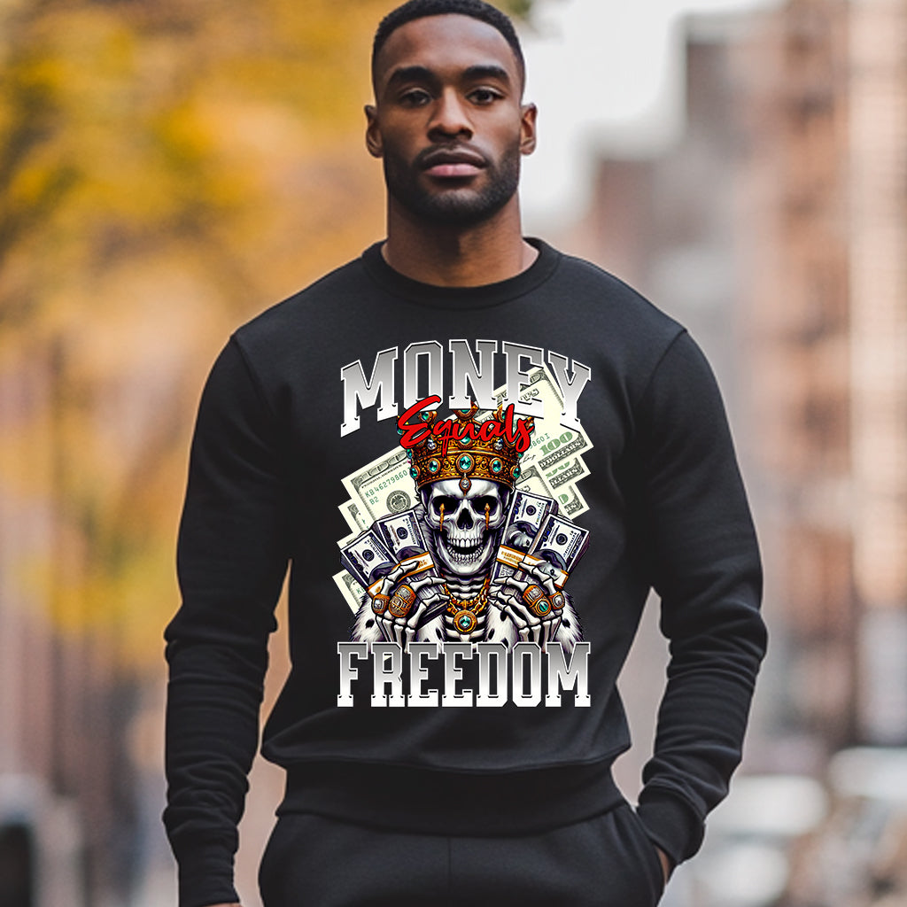 Money Freedom PNG Designs (Set of 2) - Empowering Graphics for Financial Independence Projects