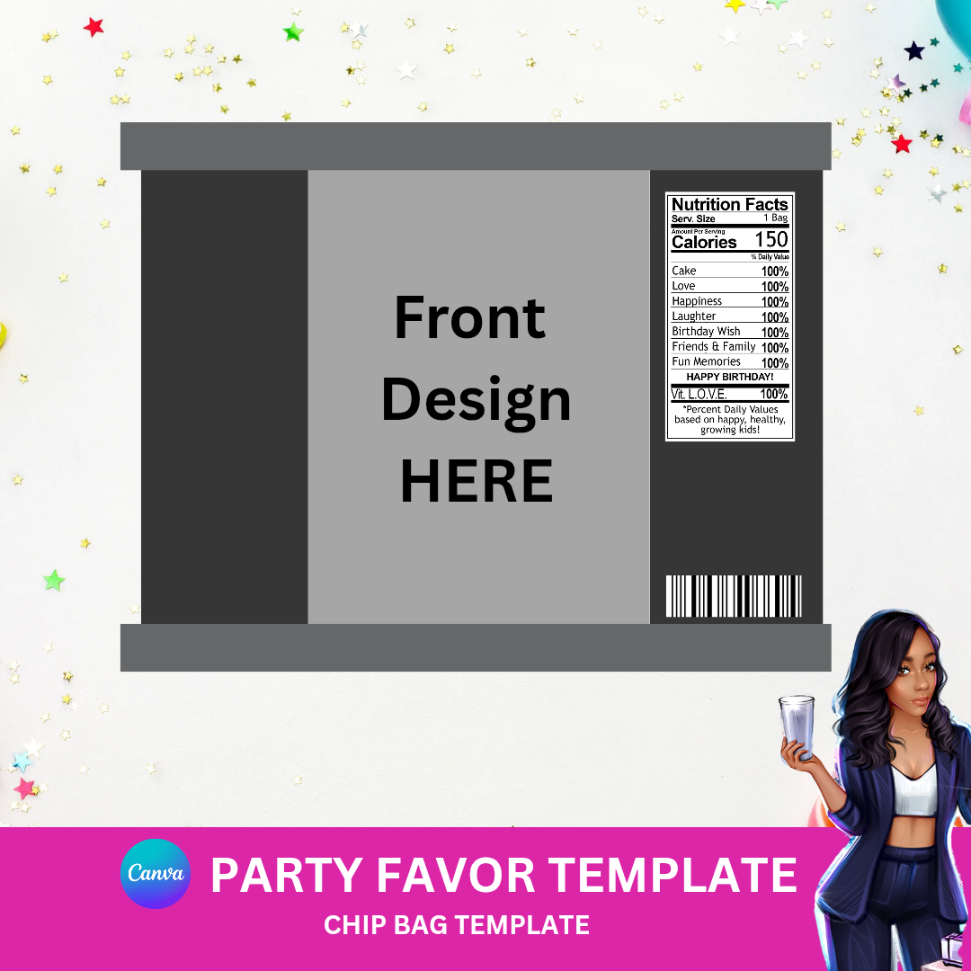 CHIP BAG TEMPLATE