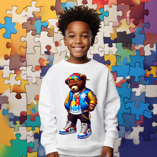 Autism Awareness PNG Designs (Set of 2) - Inspirational & Colorful Graphics for Custom Products