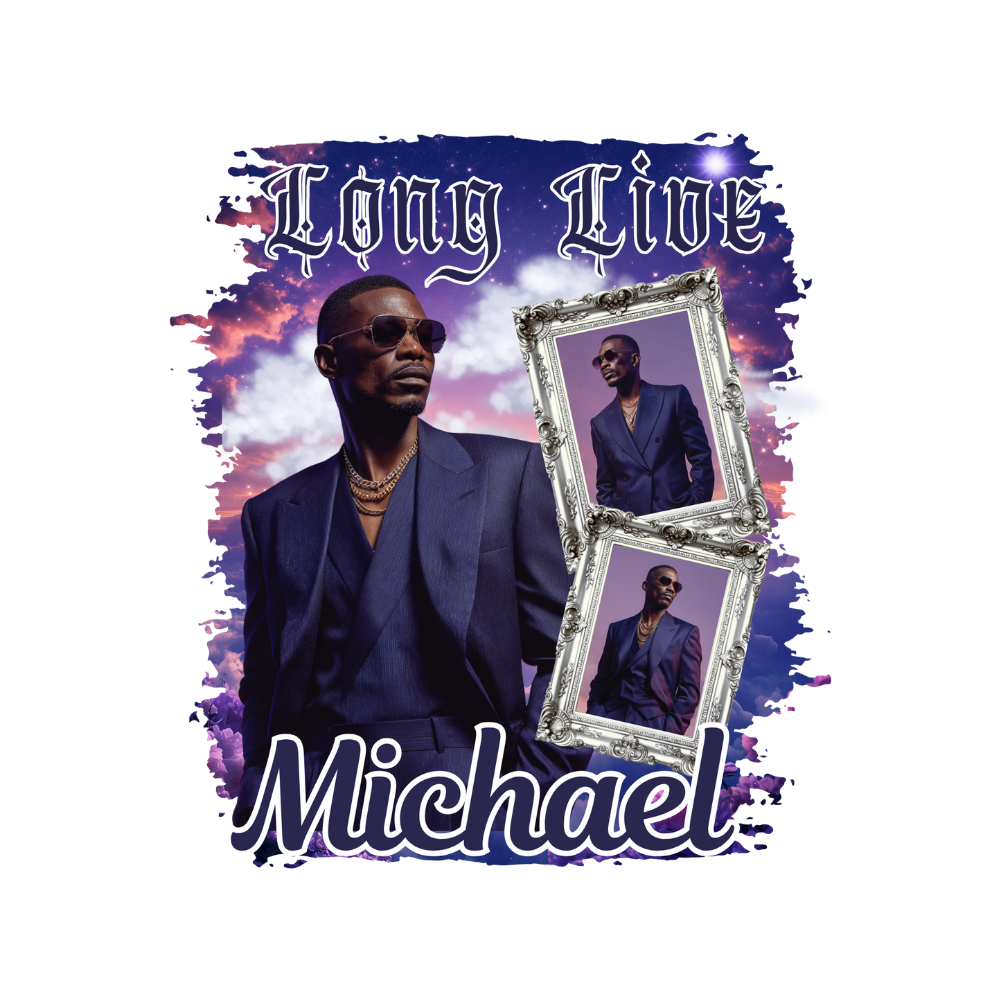 10 Memorial “Live Long” T-Shirt Bundle (Canva Pro Required) | Digital Download