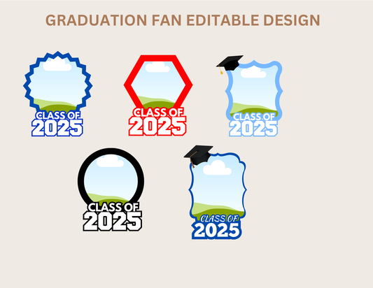 Graduation Canva Template Bundle (Set of 5) – Customizable Digital Designs