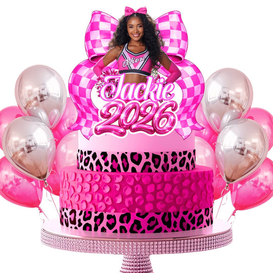 Graduation Cake Topper Template – Class of 2026