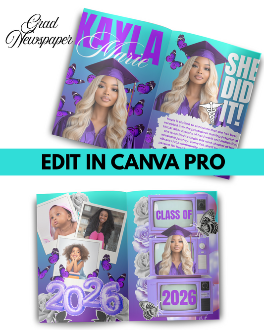 Graduation Brochure Template – Class of 2026