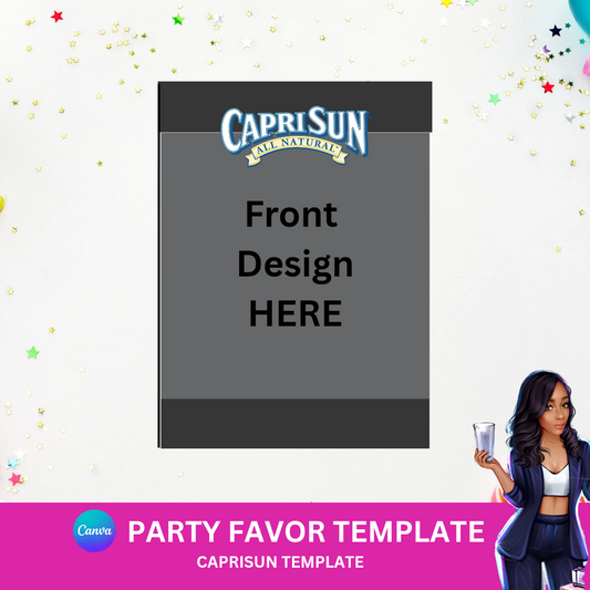 CAPRI SUN LABEL TEMPLATE