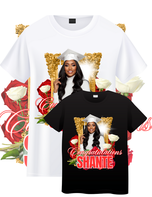 2026 Congratulations Graduation Design Template – Red Rose Edition