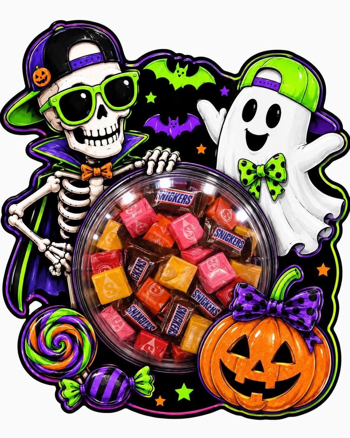 HALLOWEEN CANDY GRAM TEMPLATES