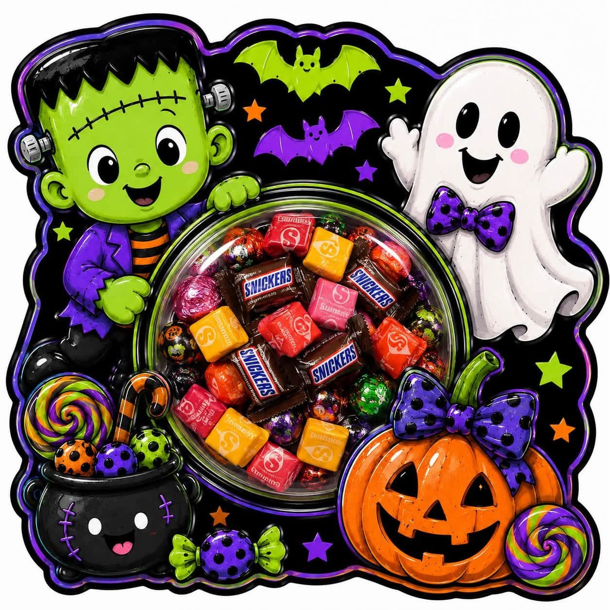 HALLOWEEN CANDY GRAM TEMPLATES