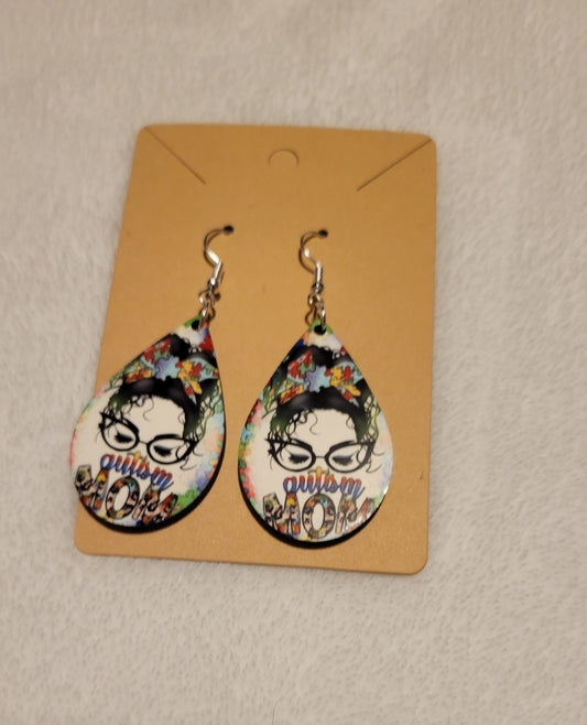 Autism Awareness Earrings